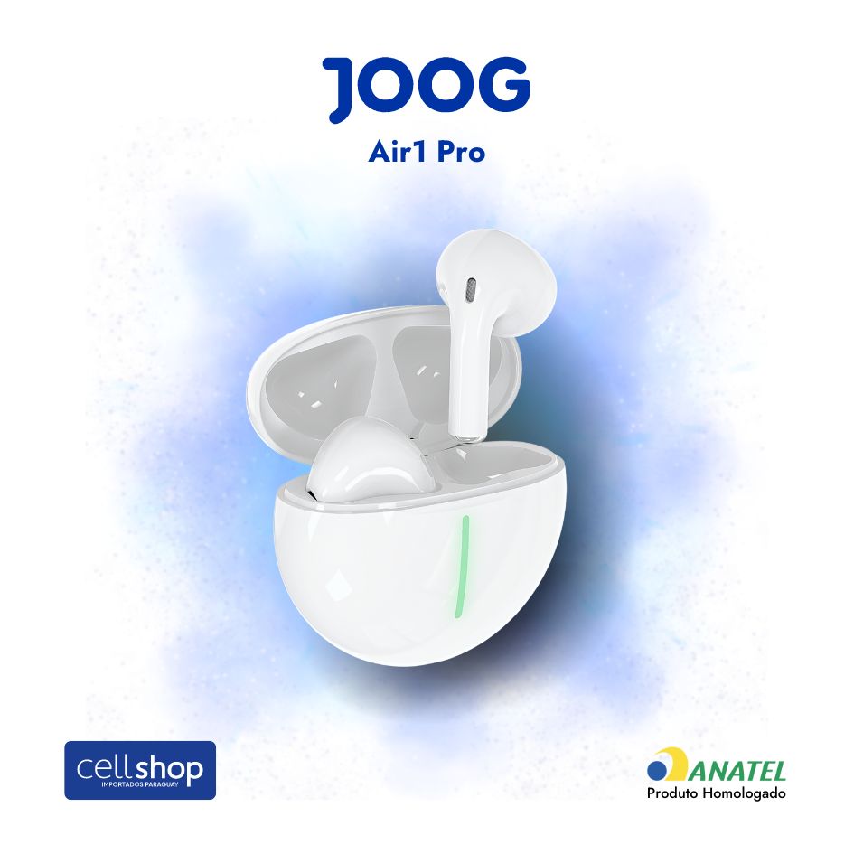 Fone Joog Headphone Wireless Air 1 Pro A1P-JG Anatel Fone Joog Headphone Wireless Air 1 Pro A1P-JG Anatel